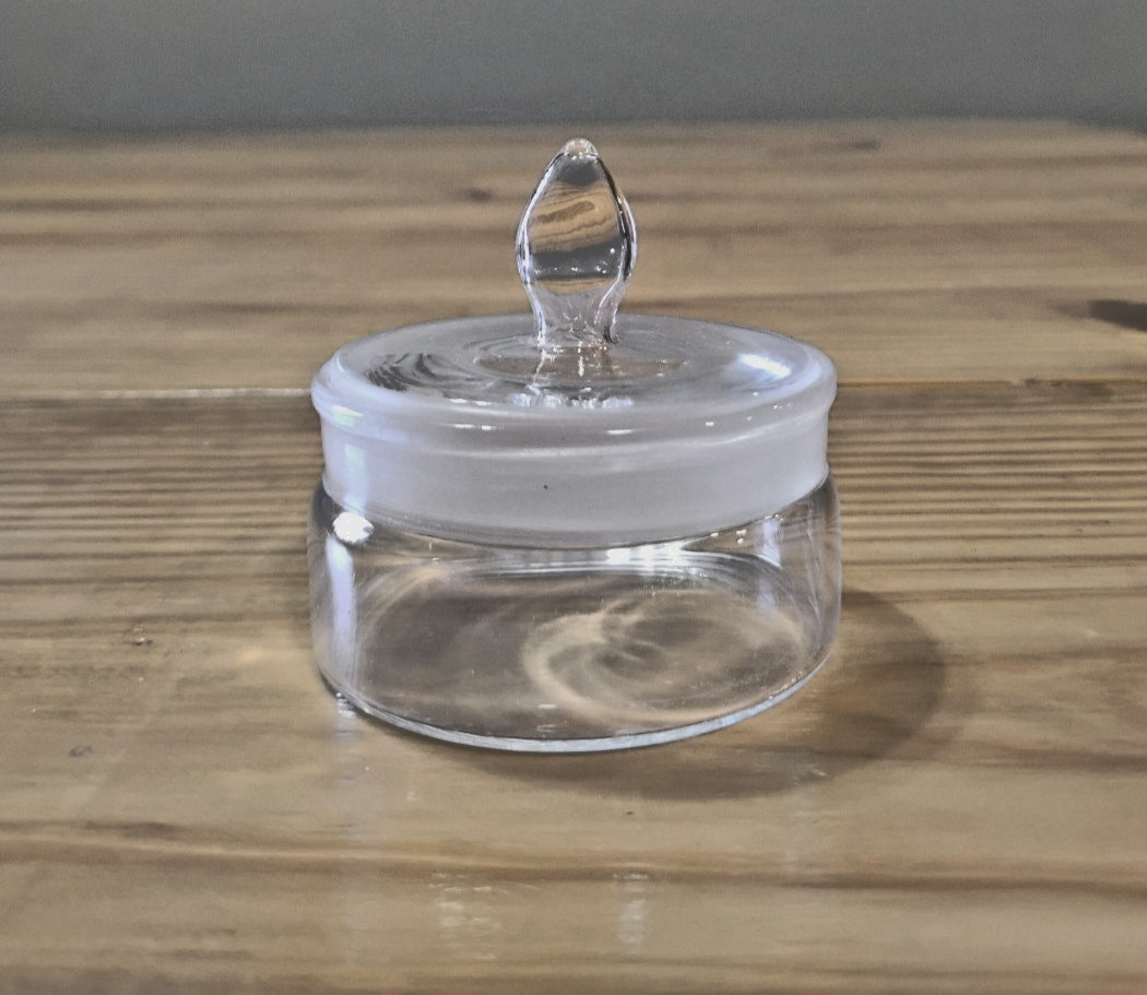Watchmaker Glass Jar 60mm For Cleaning Washing Oiling Parts Watch Tool Benzine