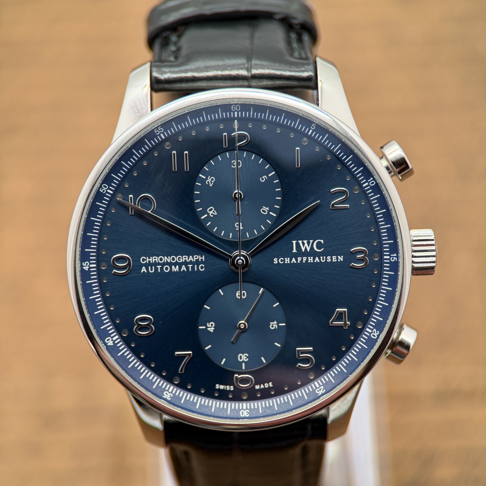 IWC Portugieser Blue Men’s Watch – IW371491 2019 Complete Set 41mm