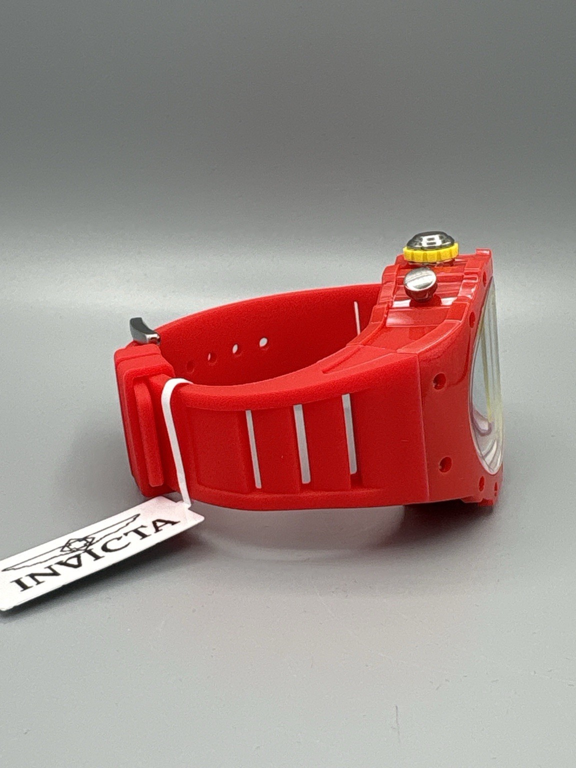 Invicta Racing Vaulthan 69659 Men’s Chronograph Watch 44mm Red Silicone Band
