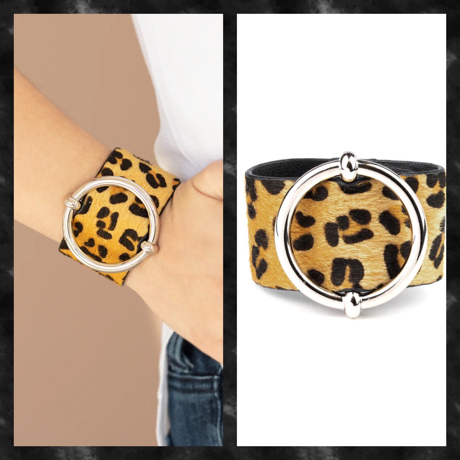 Paparazzi Jewelry ~🔥Asking Fur Trouble🔥~ Yellow Leopard Urban Bracelet