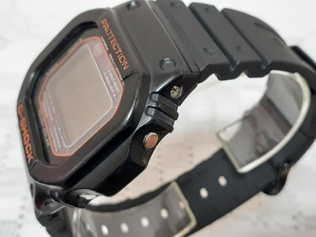 CASIO G-SHOCK GW-M5600R Rescue Orange Tough Solar Radio-Controlled Watch Custom