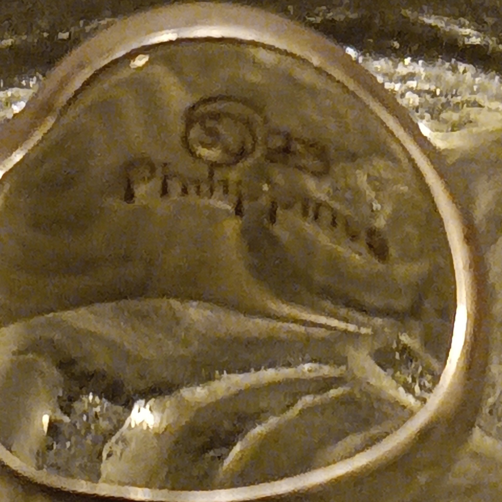 Philippine Signed Sterling Silver Ring Silver Tone Stamped “Philippines” Sz 9