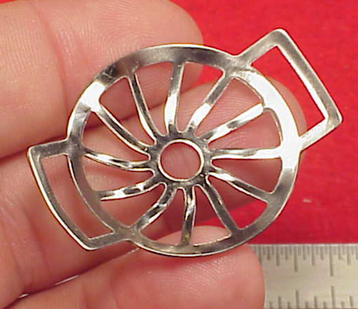 Wristwatch Military Stone Shrapnel Guard GRILL Reproduction 33mm Across