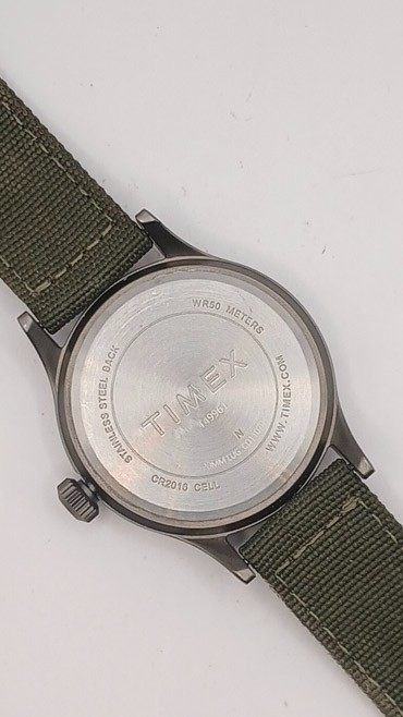 Timex Expedition Field Watch – Olive Green Nylon Strap – Indiglo – Durable