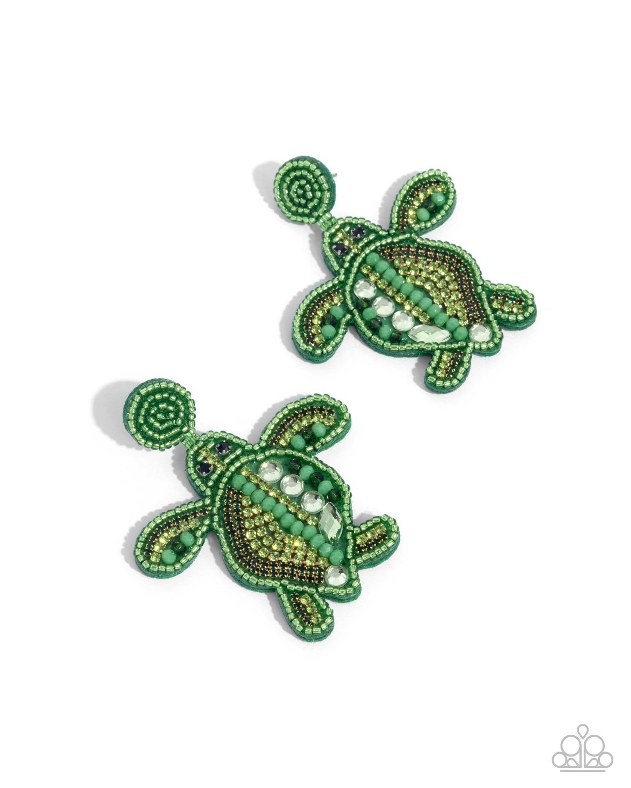 🐢 Paparazzi ~ Turtle Tapestry ~ Sea Turtle ~ Post Earrings ~ New 05/26 ~