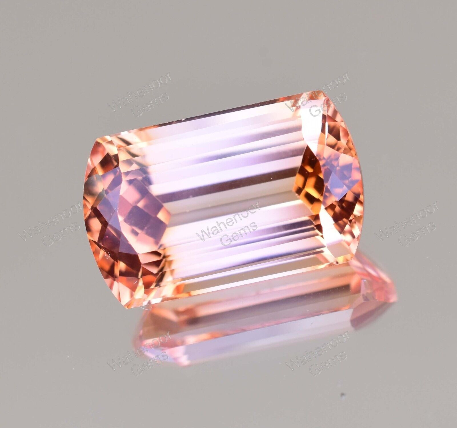 Natural imperial Topaz 17.30 Ct Fancy Stunning FLAWLESS AGL Certified Gemstone