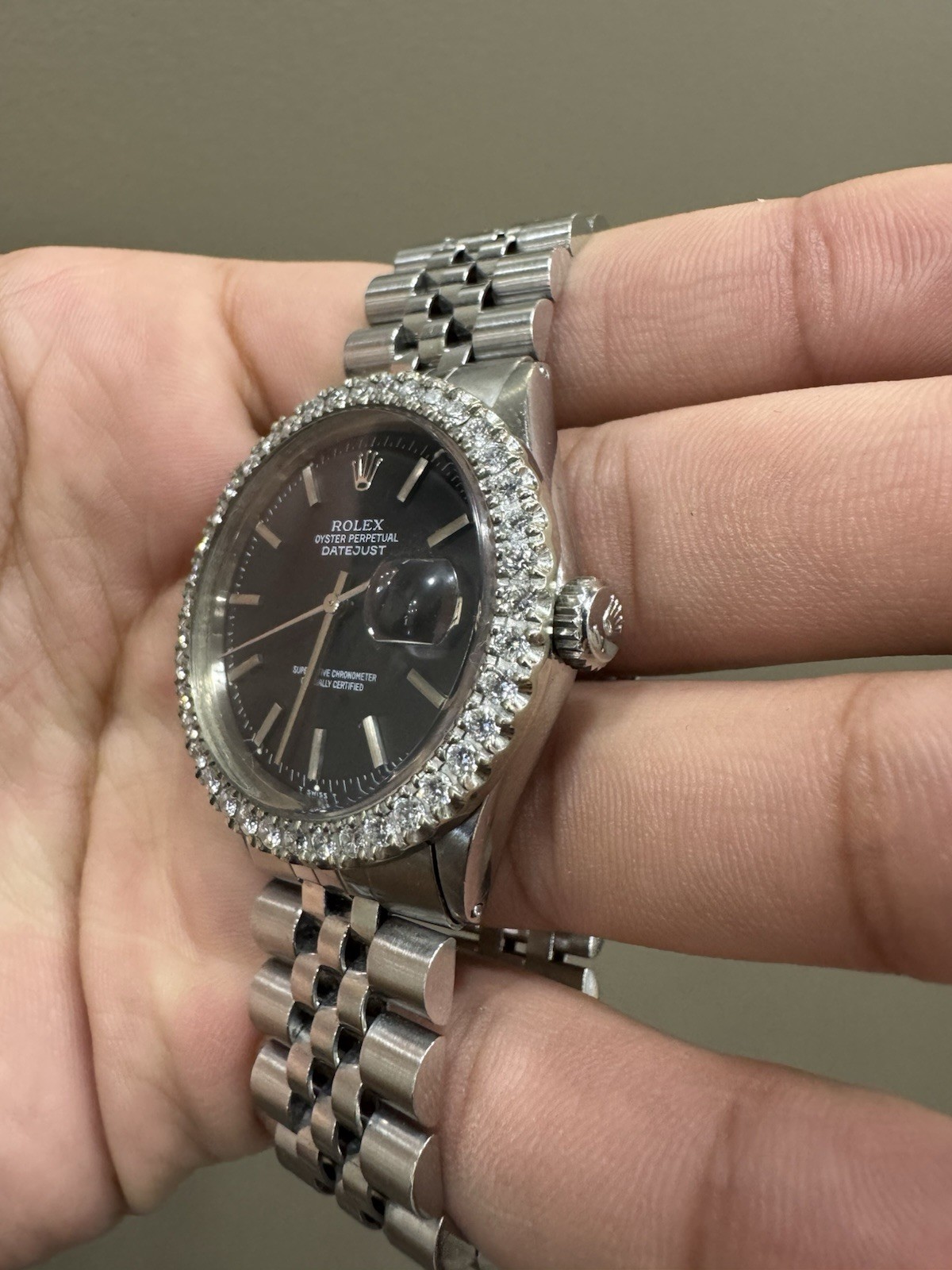 Rolex Datejust 126334 Silver Jubilee Bracelet with Silver Bezel