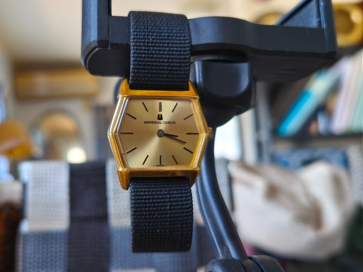 [B1P] Universal Geneve Hexagon 1970s Vintage Dress Watch [m8k]