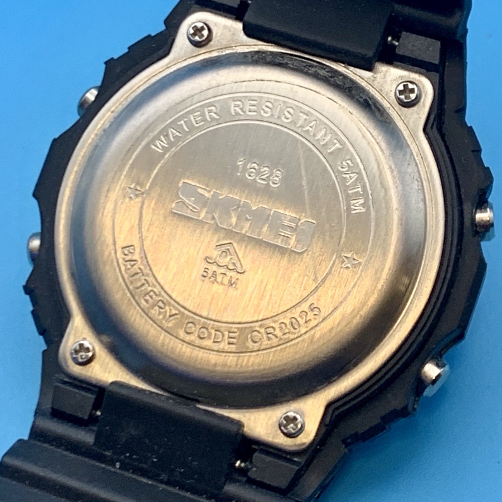 SKMEI 1628 Men’s Digital Wristwatch Chrono Timer Backlight Alarm Works New Batt