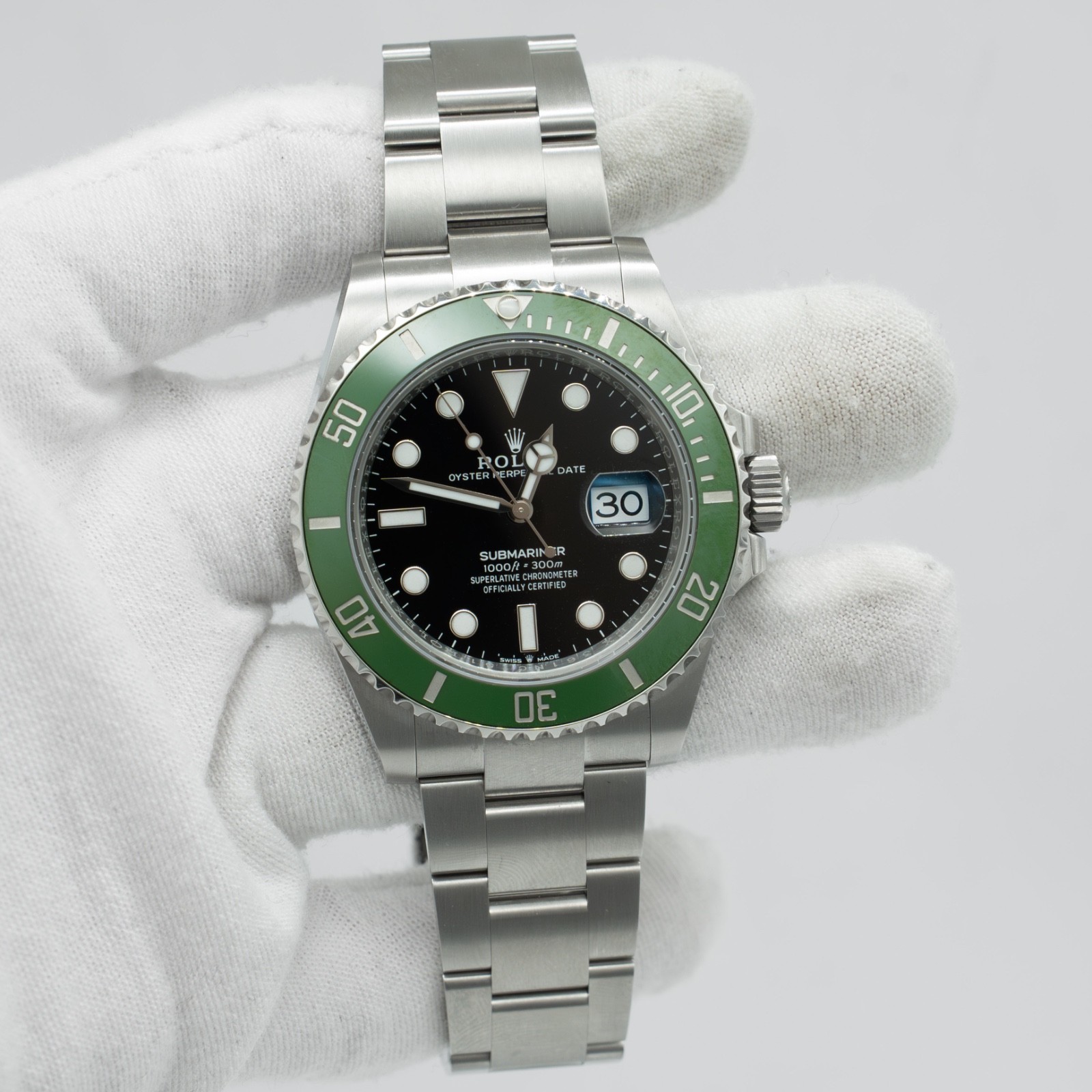 2025 Rolex Submariner Date Starbucks Green Bezel Black 41mm 126610LV B&P