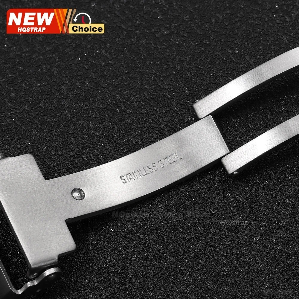 316L Solid Folding Watch Clasp18 20 22mm Stainless Steel Watch Band Buckle