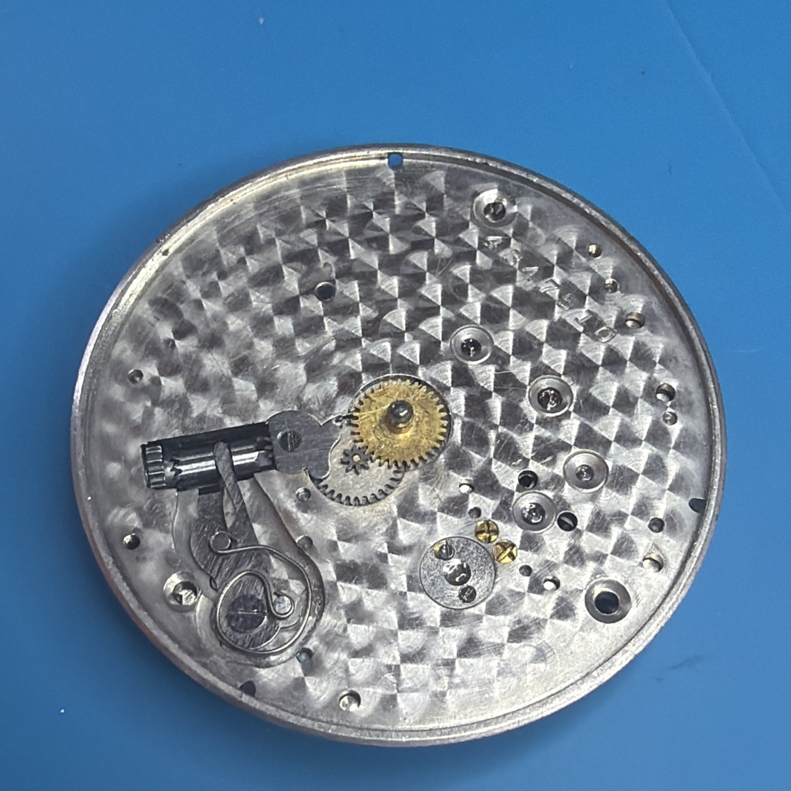 Illinois grade 405 model 3 Pocket Watch Movement 17j 12s Not Running!!