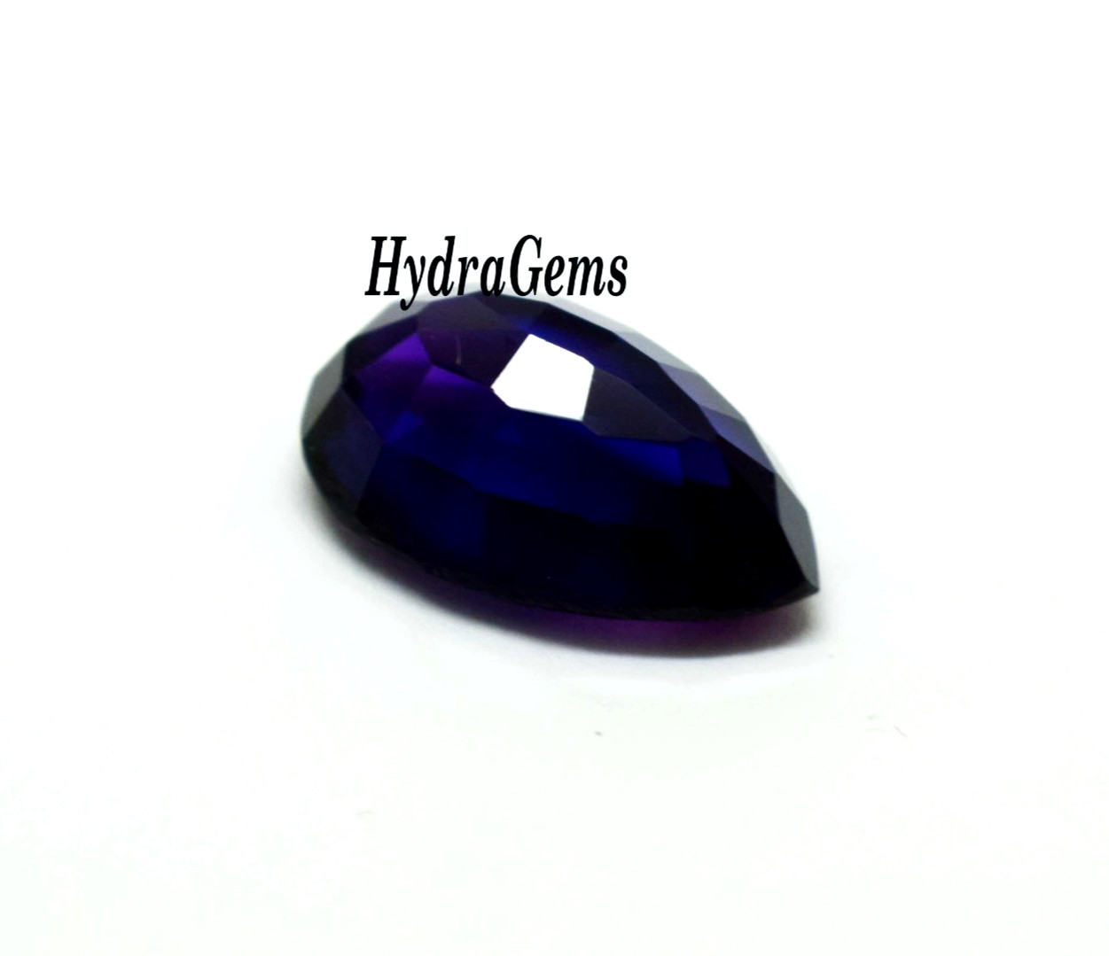 Madagascar Bi Color Sapphire Blue Violet 9.50 Ct Pear Cut Natural Loose Gemstone