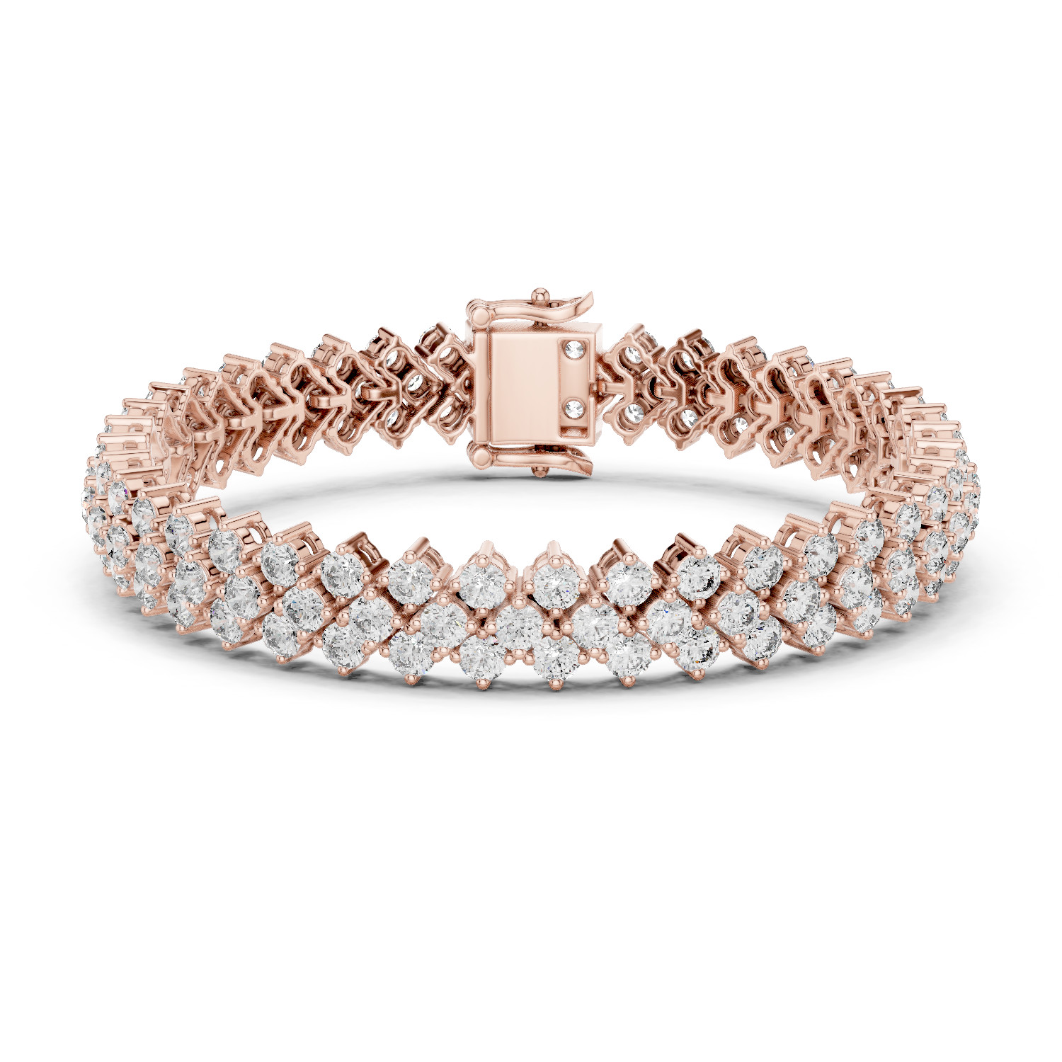 Womens Bracelet Gold CAD Files Bundle 15+ STL, 3DM (Rose, White, Yellow) LB-3