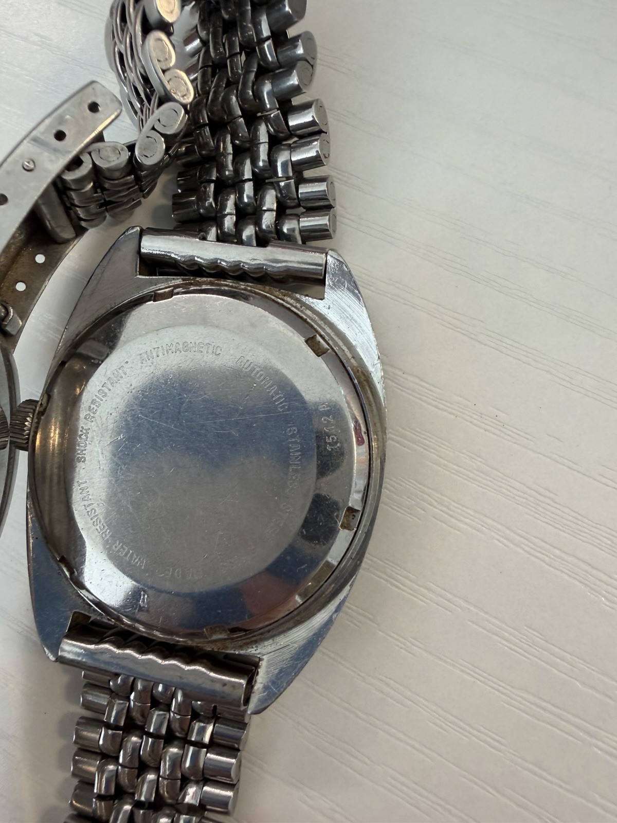 Bucherer Officially Ceritified Chronometer Working Automatic Steel Watch