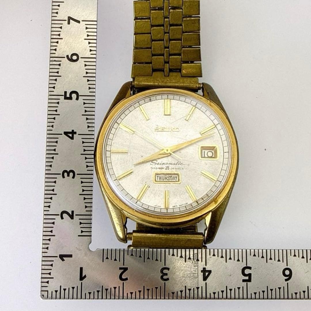 Seikomatic Automatic Men’s Watch 6218-8971 Crown Dolphin Used Authentic