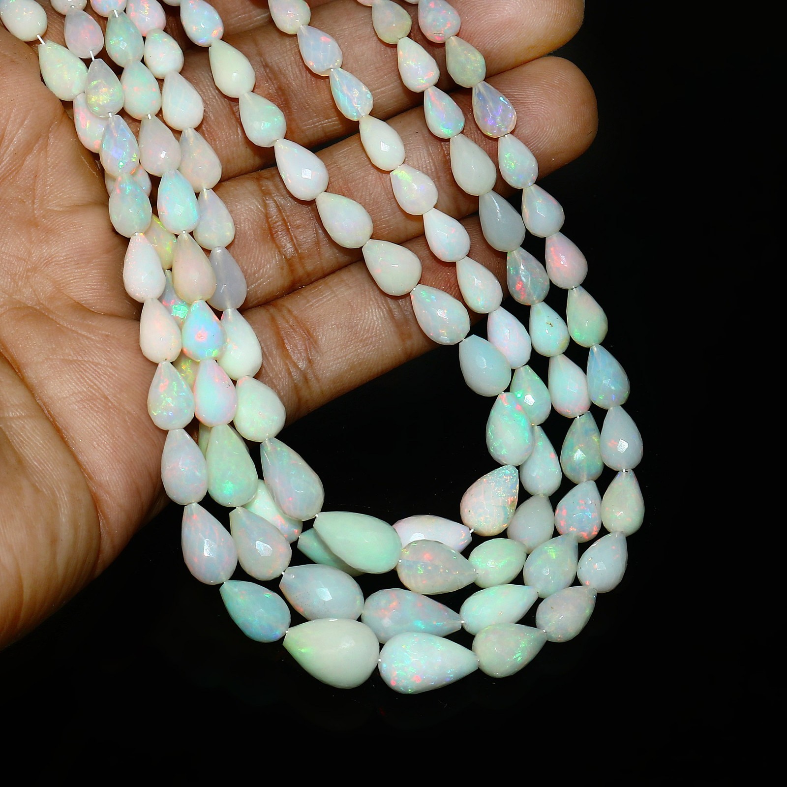 Special Sale Opal Bead Teardrops Opal Bead Multi-Color Opal Jewelry Gift For Her