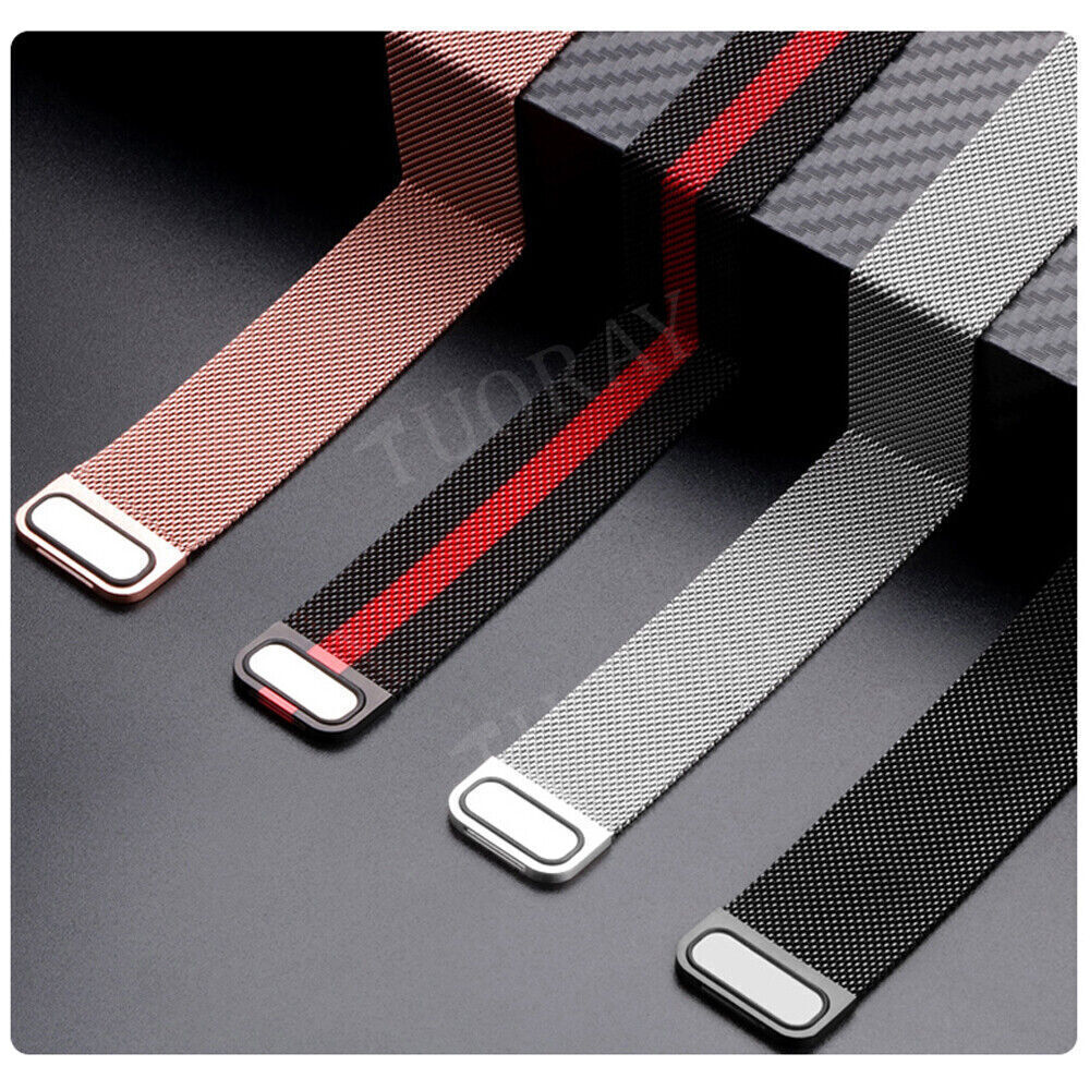 For Garmin Venu 3S/2S/Vivoactive 4S 3S/Forerunner 255S 265S Metal Strap Band