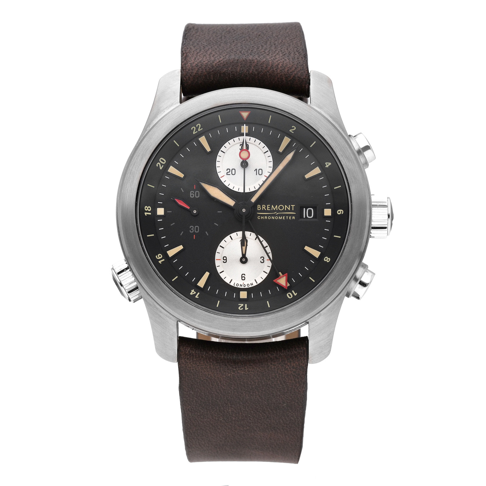 Bremont ALT1 Zulu Time Black Dial 43mm Automatic Men’s Watch ALT1-ZT-51-R-S