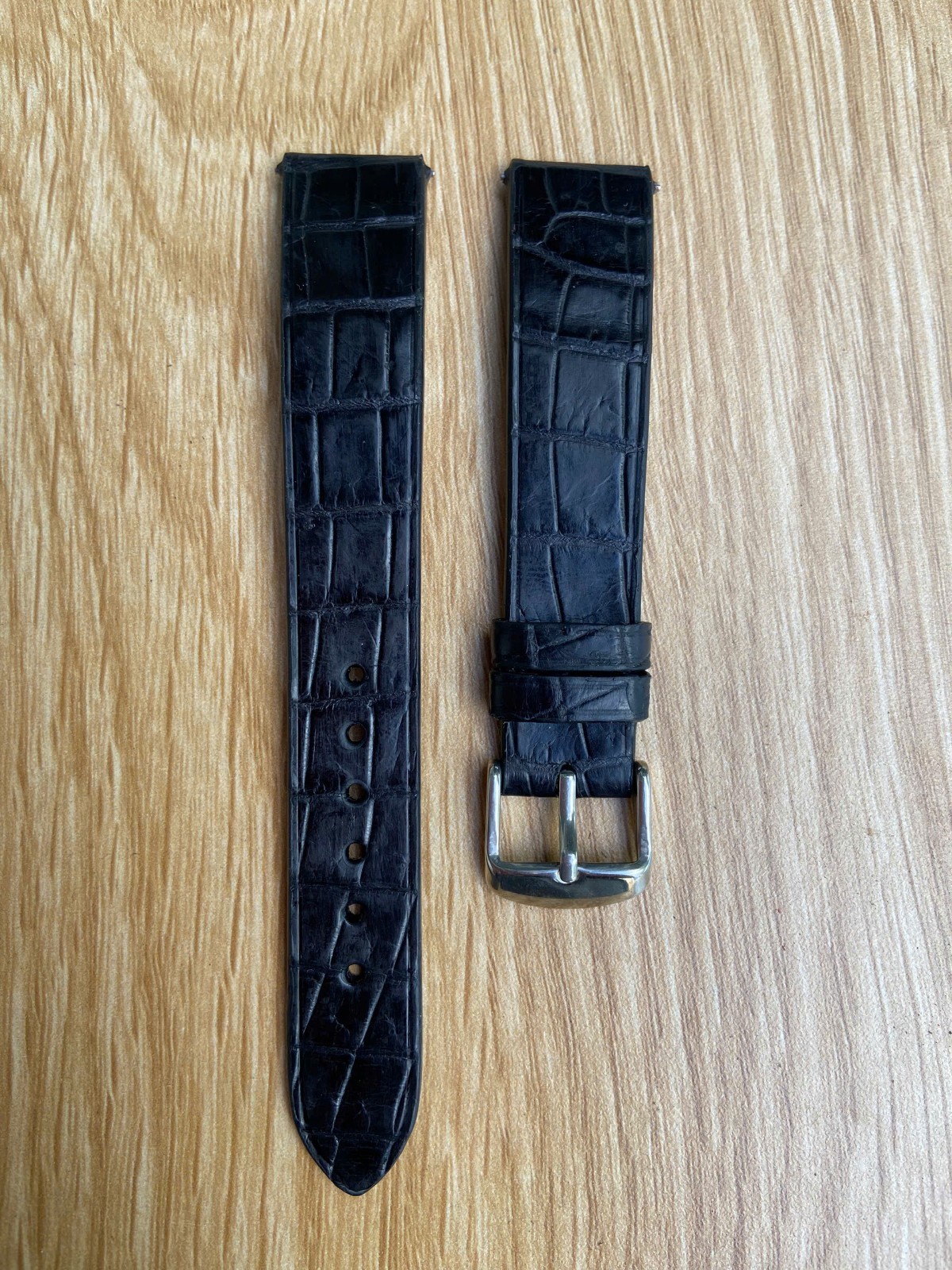 Real Black leather Watch Strap Band 14 16 17 18 19 20mm 21mm 22mm 23mm 24mm 26mm