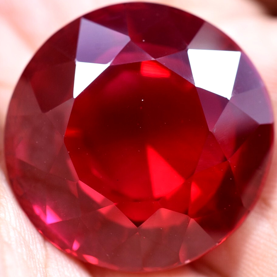 Natural 80.85 Ct Mogok Pink Huge Ruby Sparkling GGL Certified Loose Gemstone