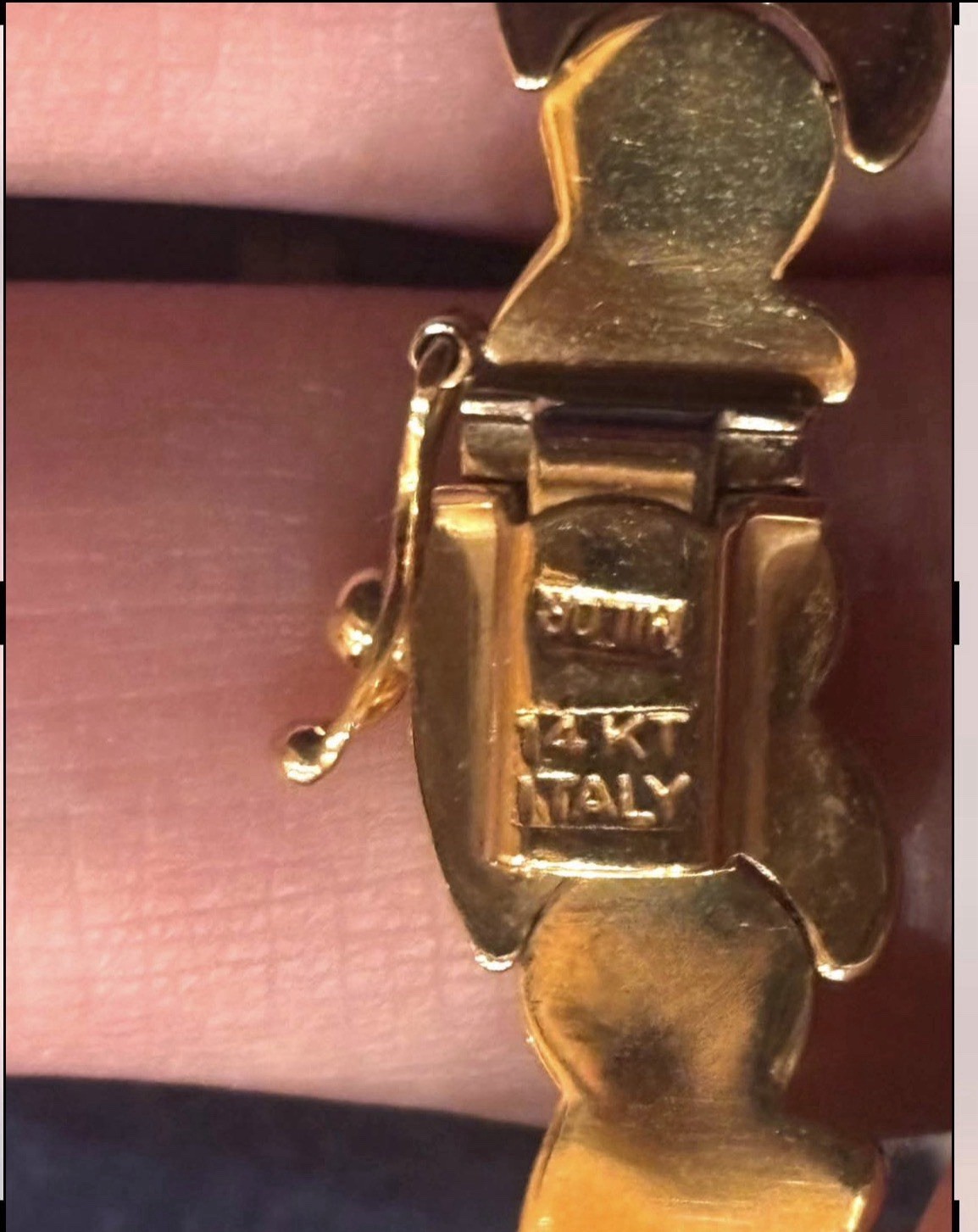 14k Beautiful Fancy Necklace Weighs 21.51 Grams On My Scale