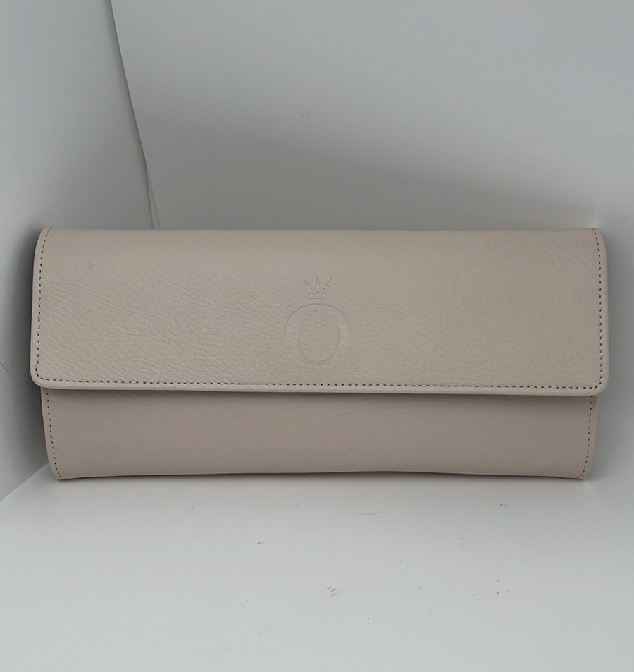 Pandora Unforgettable Moment Jewelry Travel Case Blush Leather Wallet Clutch NEW