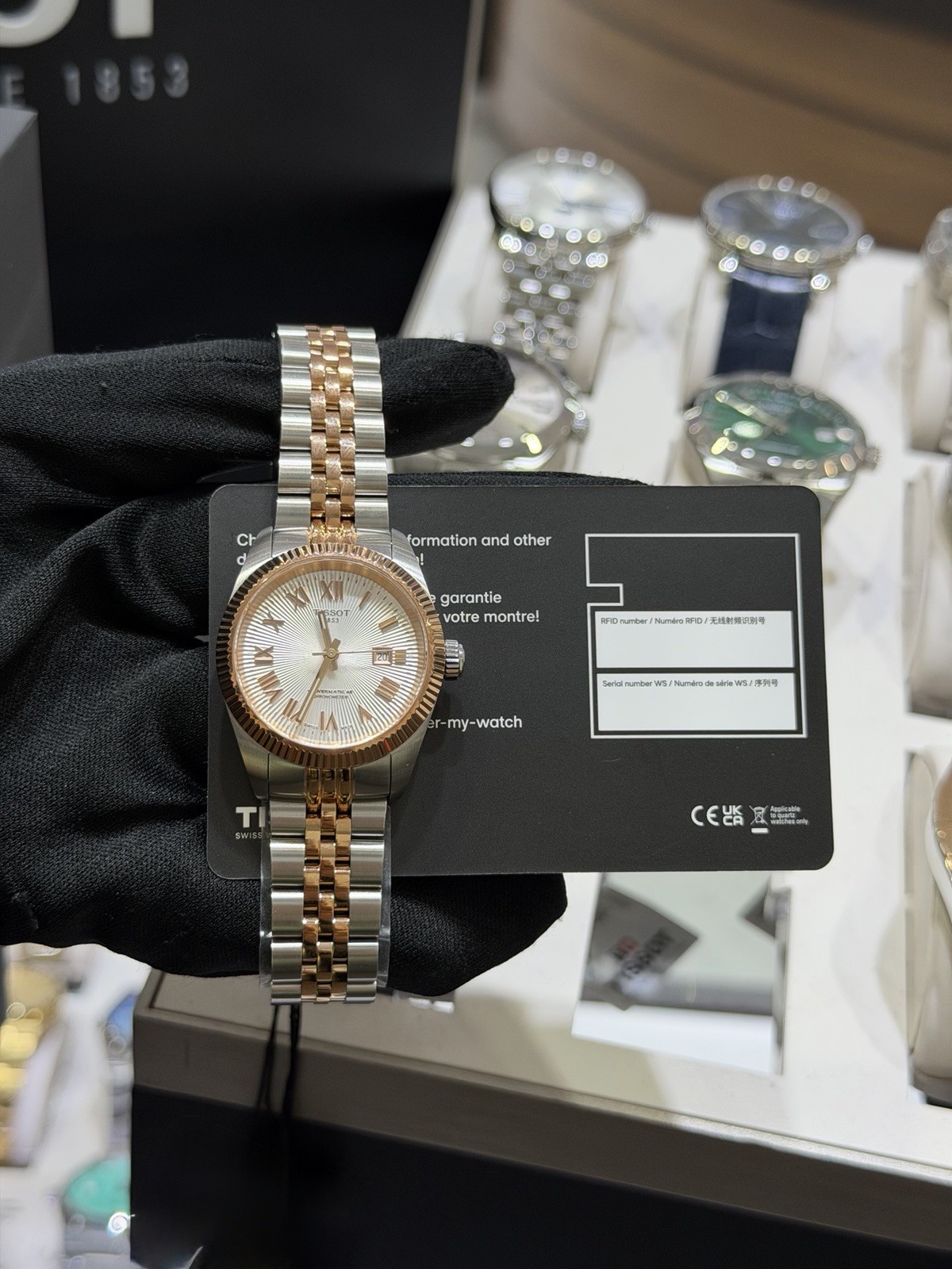 Tissot Ballade 30mm Automatic TT Silver Dial Women’s Watch T156.208.22.033.00