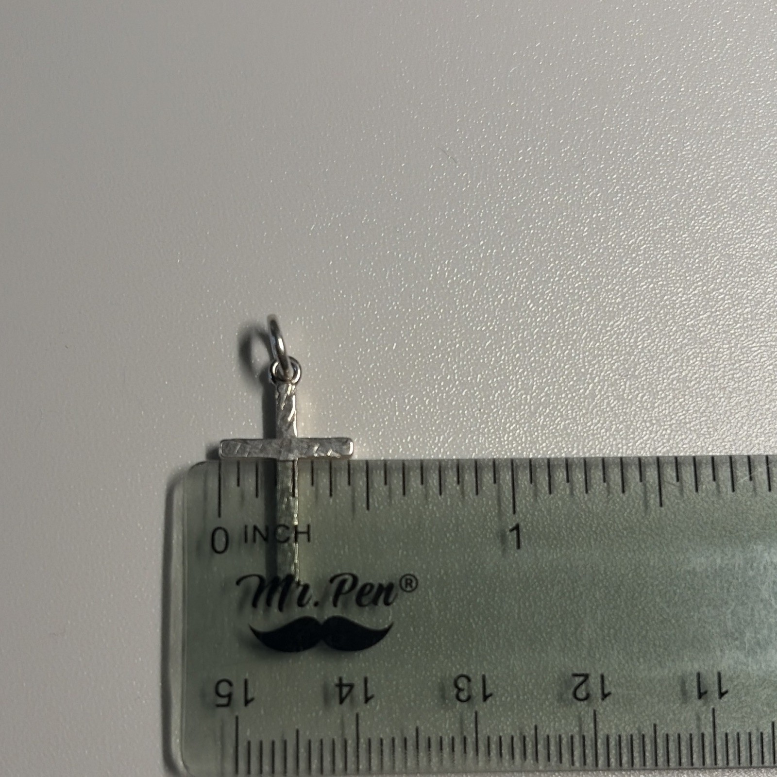 925 Silver-Cross Pendant Charm, Unisex Adults, Religious