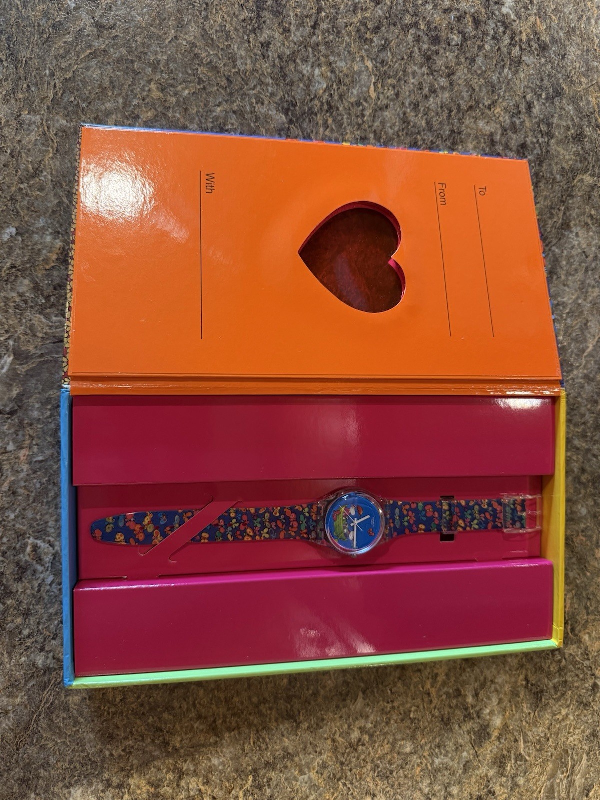 Swatch Valentine’s Special “Planet Love” watch (model GZ307S)