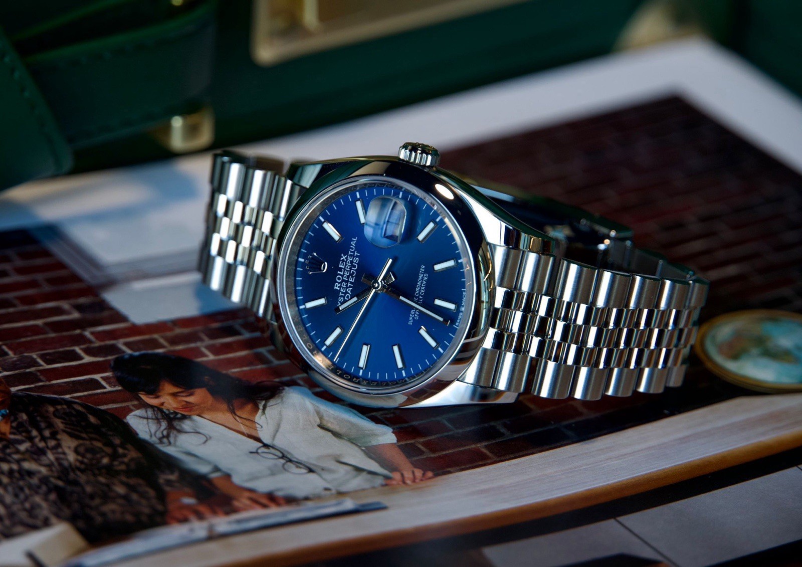 Rolex Datejust 36 “Blue Dial” COMPLETE SET 126200