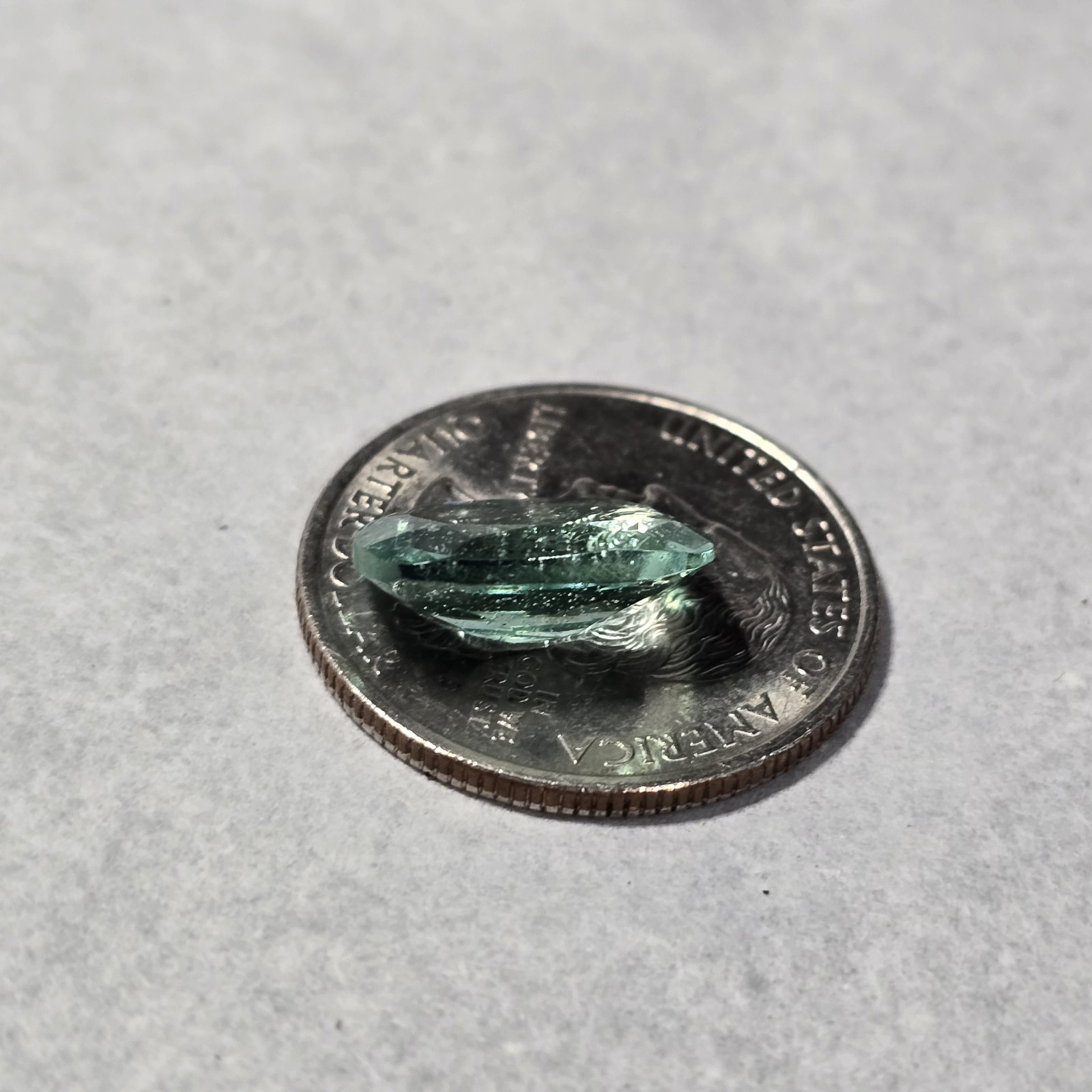 Ancient Roman Glass Cabochon Loose Rectangular Cab Jewelry Making Faceted Green