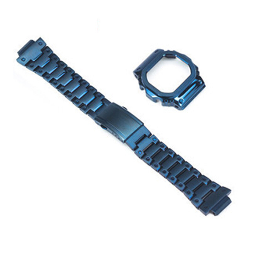 For Casio G-SHOCK DW5600 GWM5610 Bezel Metal Kit Watch Bnad Strap Case Cover