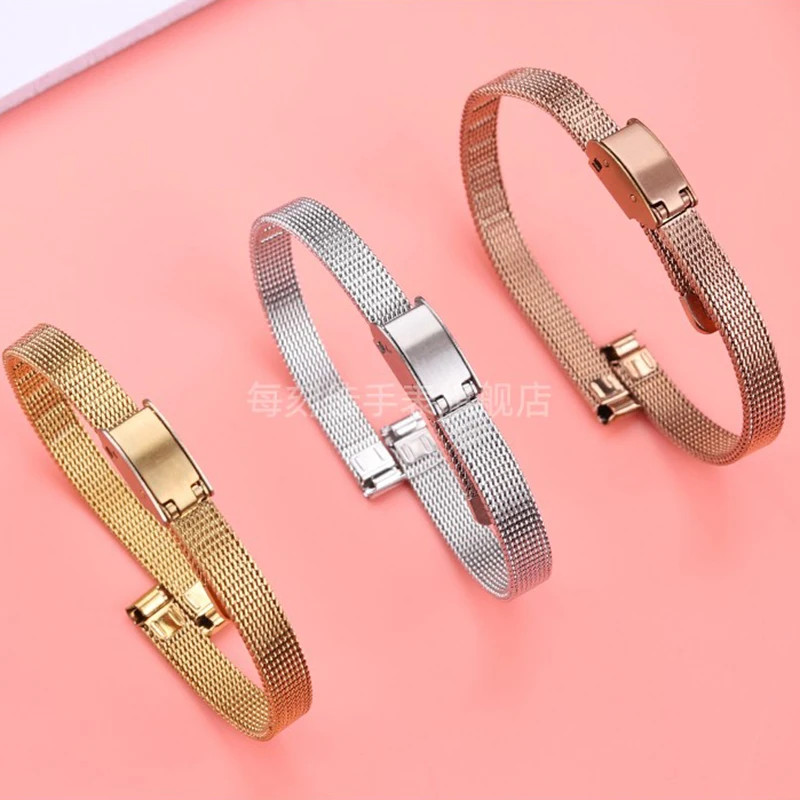 Milanese Stainless Steel Watch Band 6mm 8mm 10mm 12mm 14mm