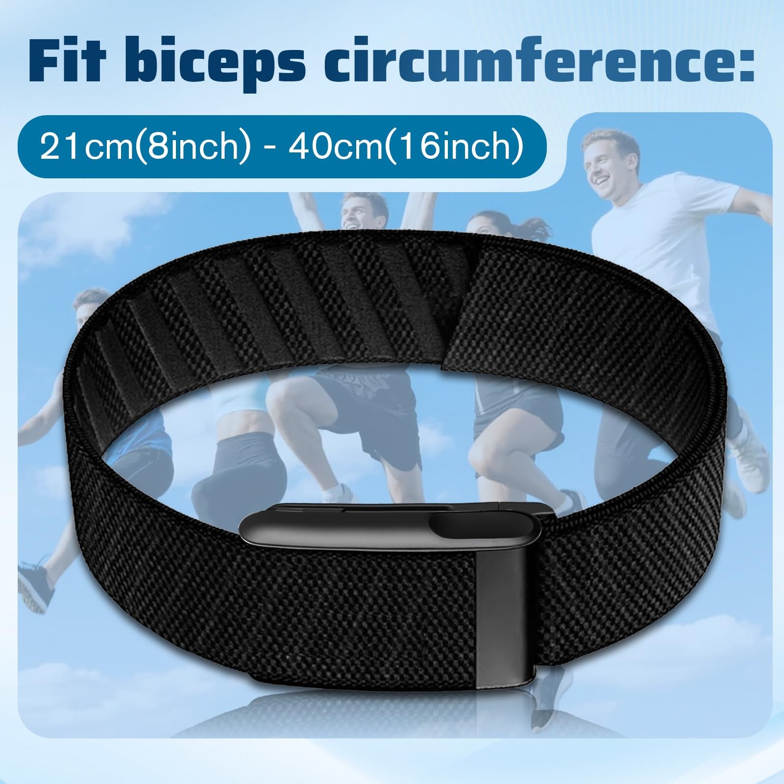 Anpzband Bicep-Band Compatible with Whoop-5.0-2Packs Arm/Ankle Adjustable Nyl…