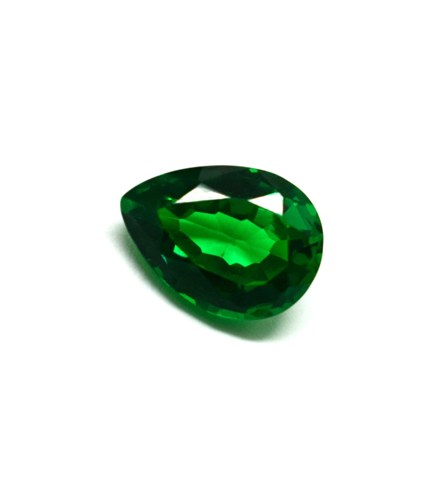 Natural Tsavorite Green Garnet Gemstone Pear Cut 10-12 CT Kenya’s Certified
