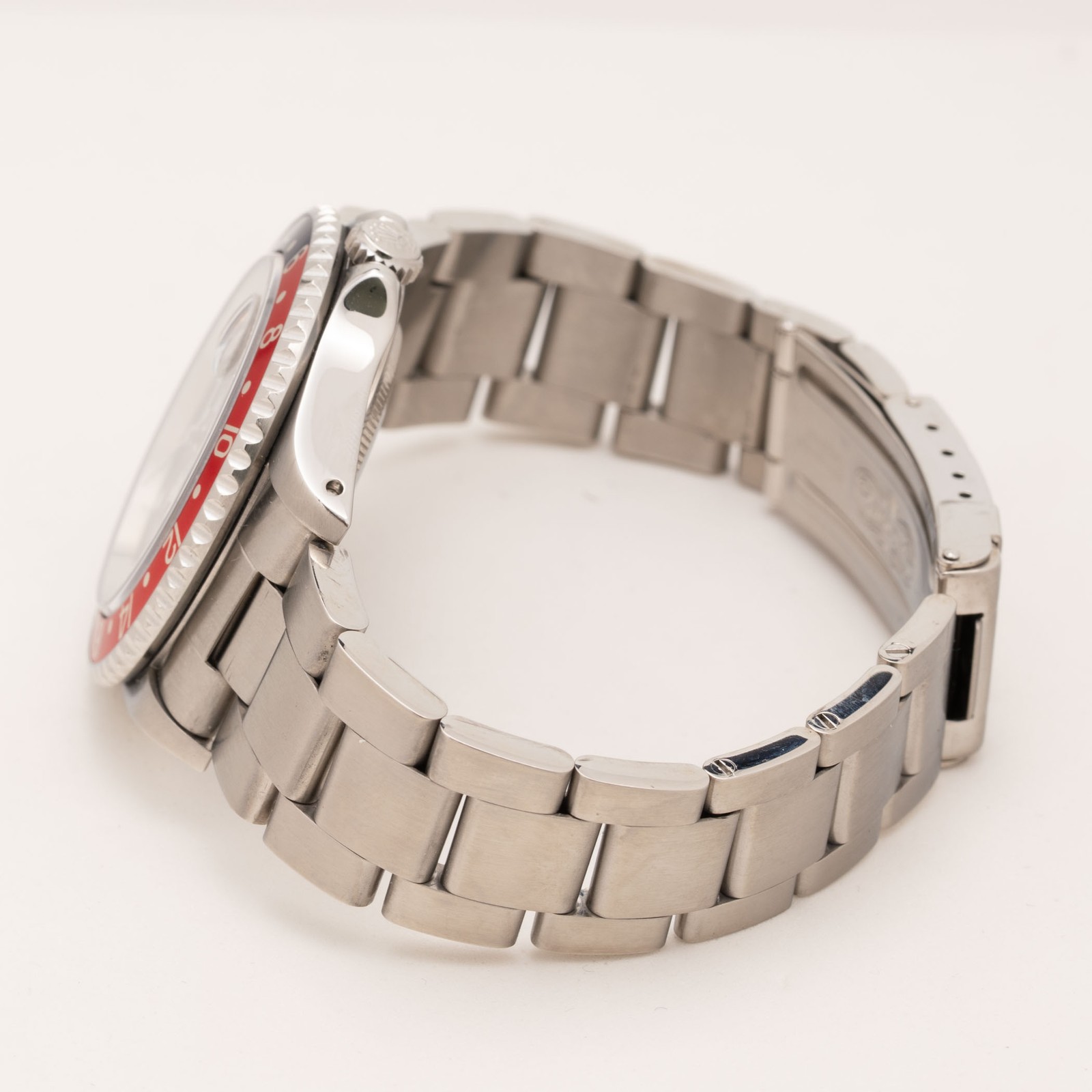 Rolex GMT-Master II Watch 40mm “Pepsi ” 16710 Black Dial