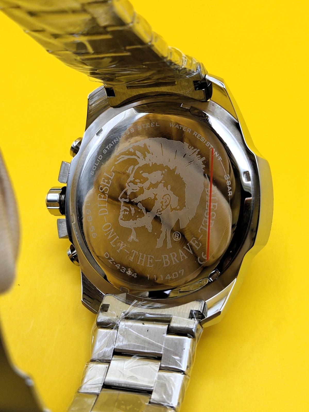 Premium Diesel Only The Brave 10 Bar Black Dial Refurbished Men’s Wrist Watch