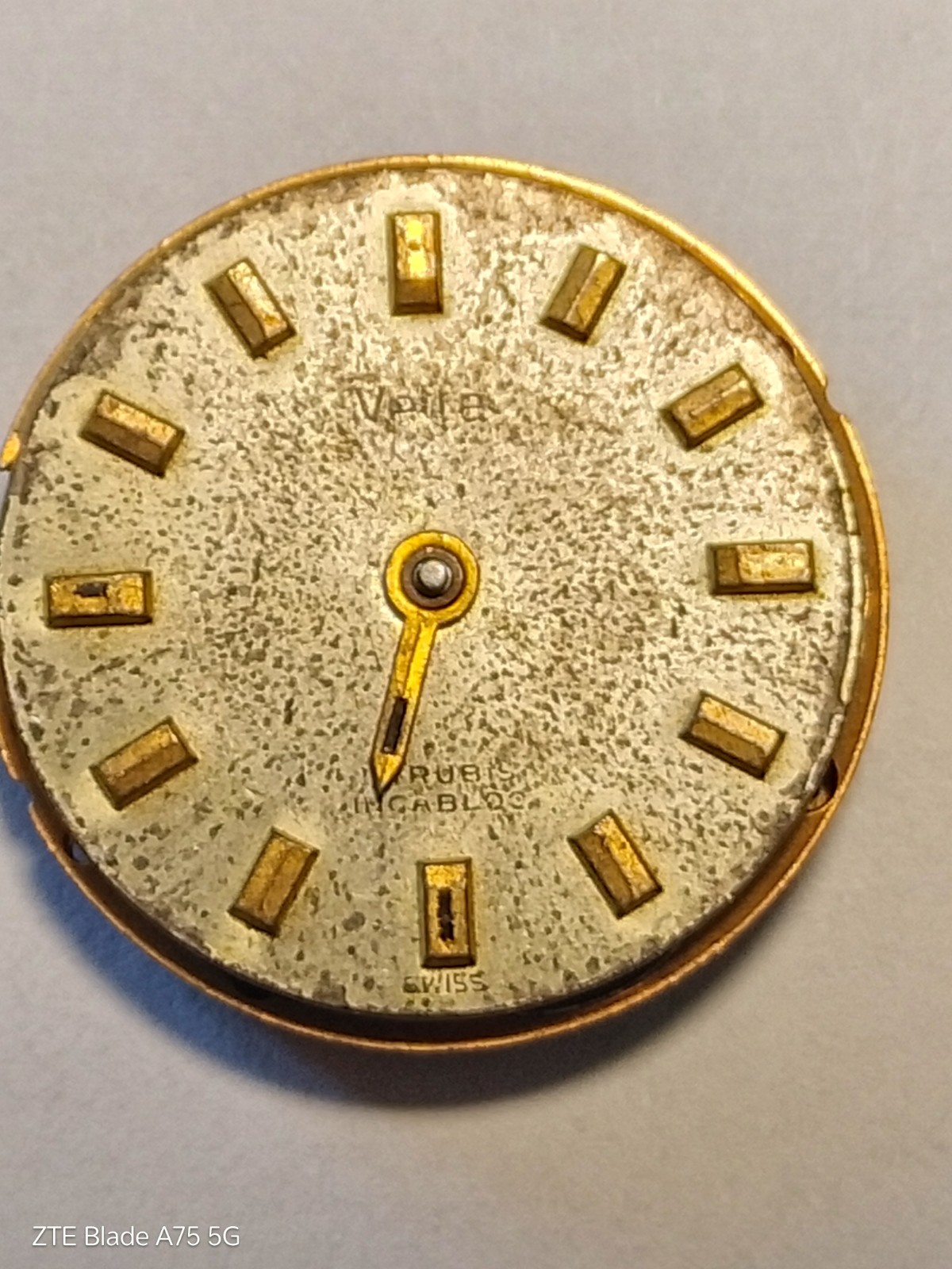 ETA 2512 movement – Not Working
