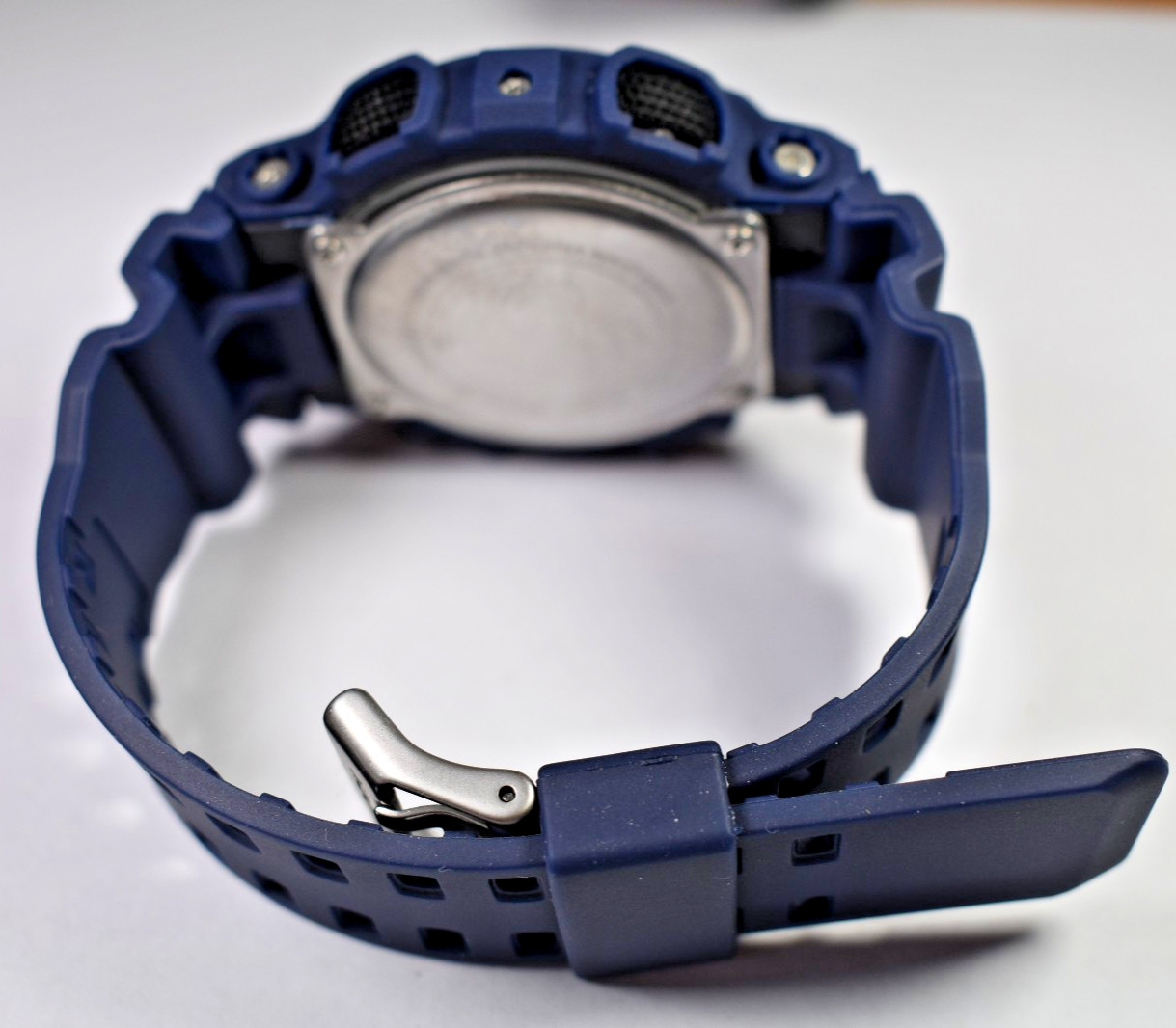 MODIFIED Casio G-Shock GA-110 (5146) Men’s Blue/Black Ana/Digi Watch NEW BATTERY