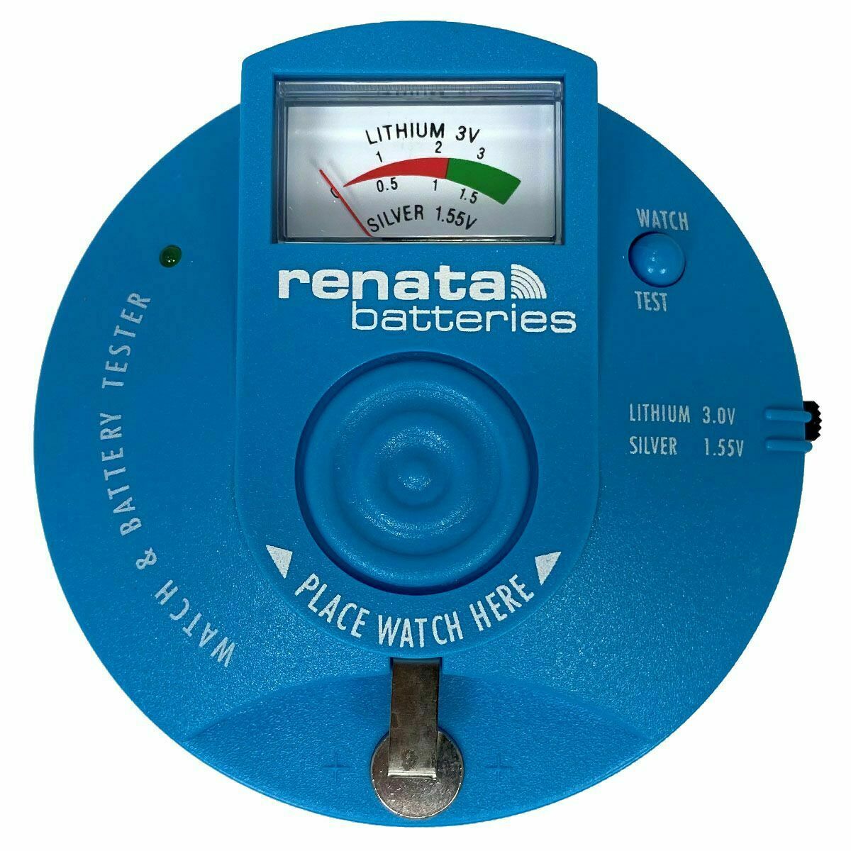 Renata Watch and Battery Tester (BWT94) – For Lithium & Silver Oxide Batteries