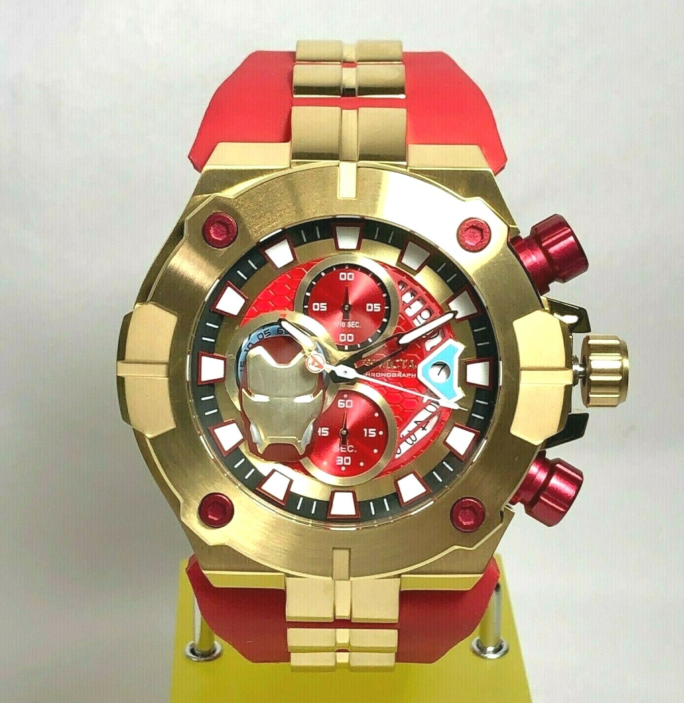 Invicta 30315 Marvel Men’s 52mm Iron Man Sea Hunter *LE/3K* Strap Watch