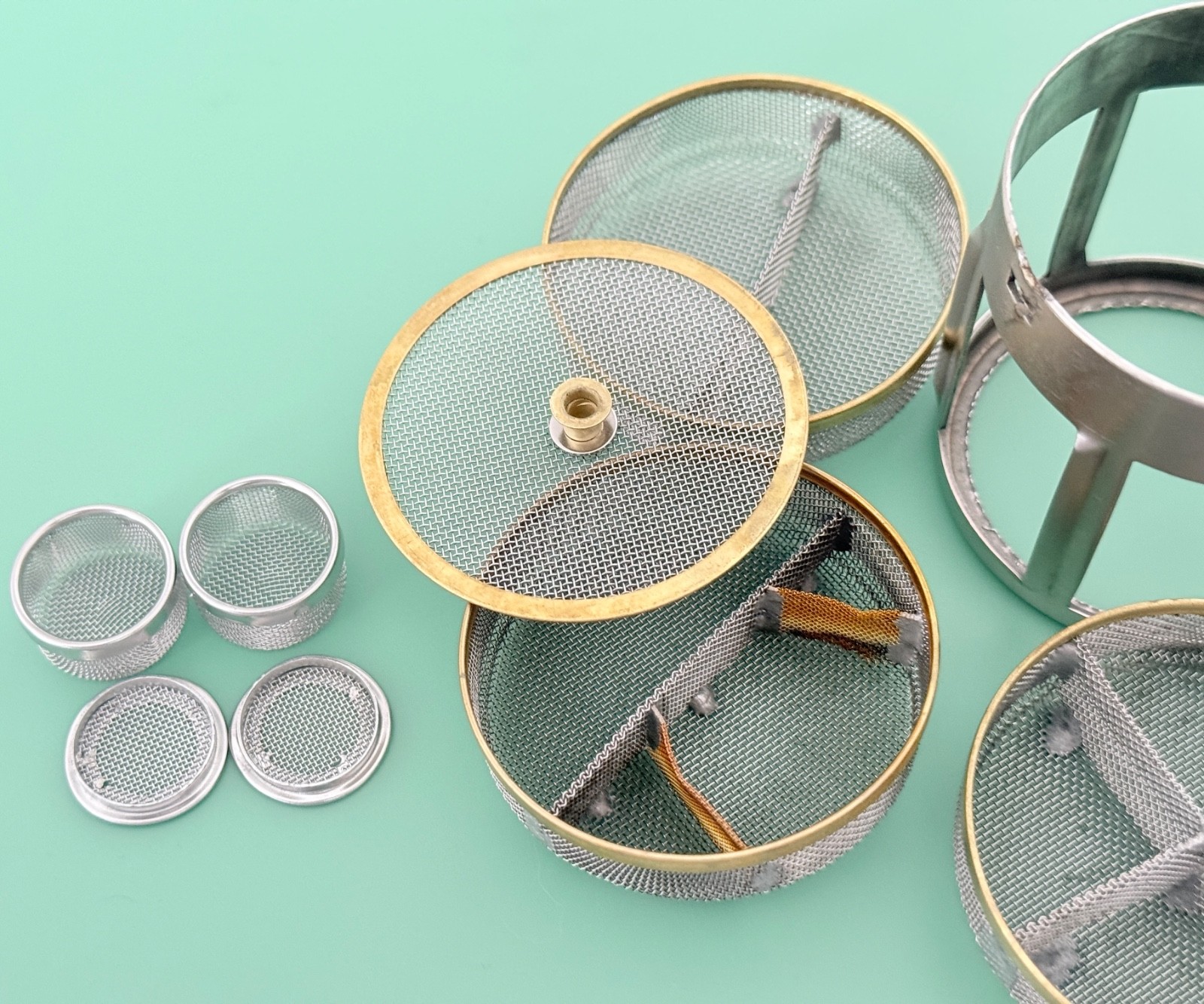 Elma Watch Cleaning Basket Set – Main Basket + 2 Small + Extra