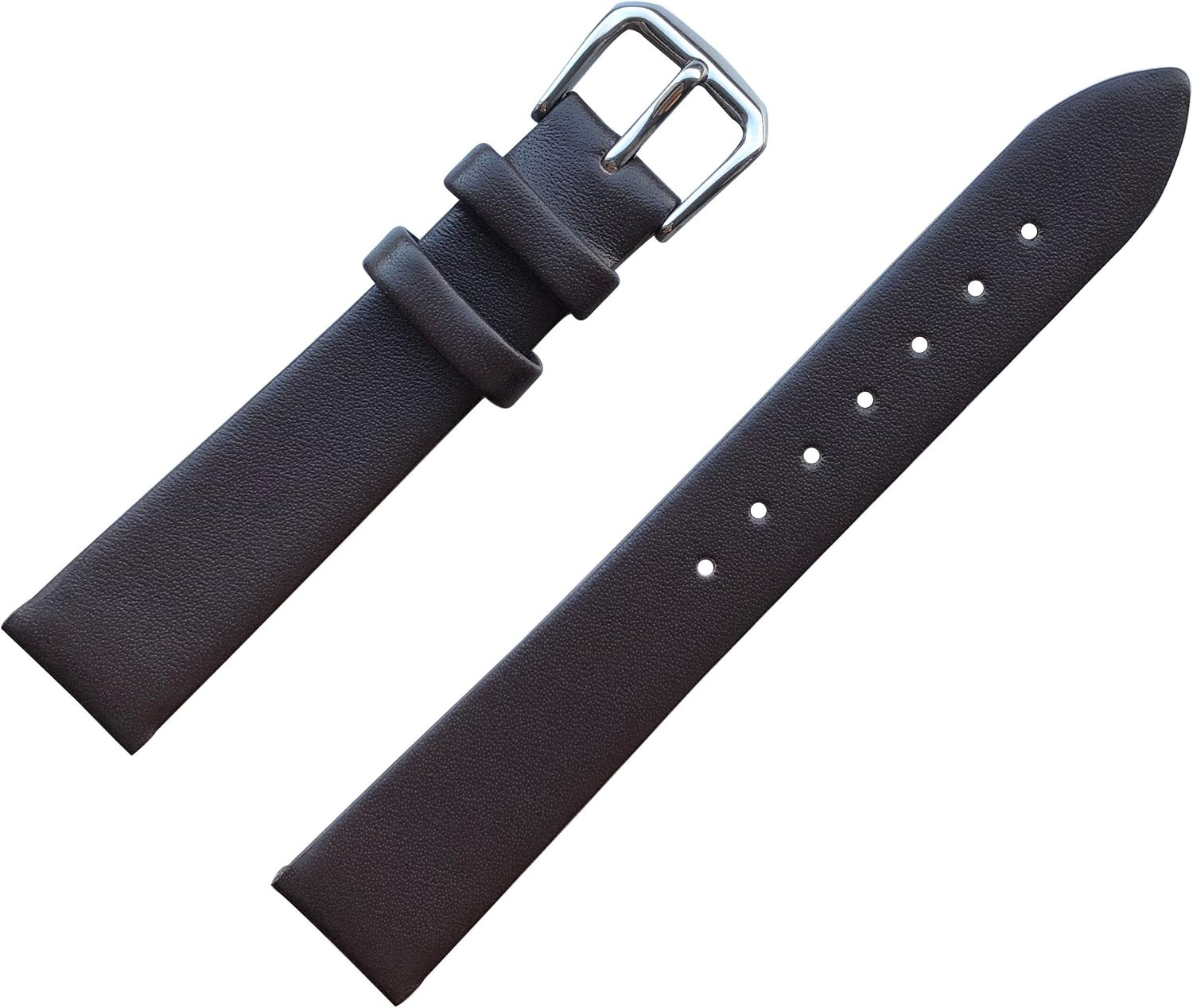 Leather Watch Band Replacement (6 7 8 10 12 13 14 15 16 17 18 19 20 22 24Mm)