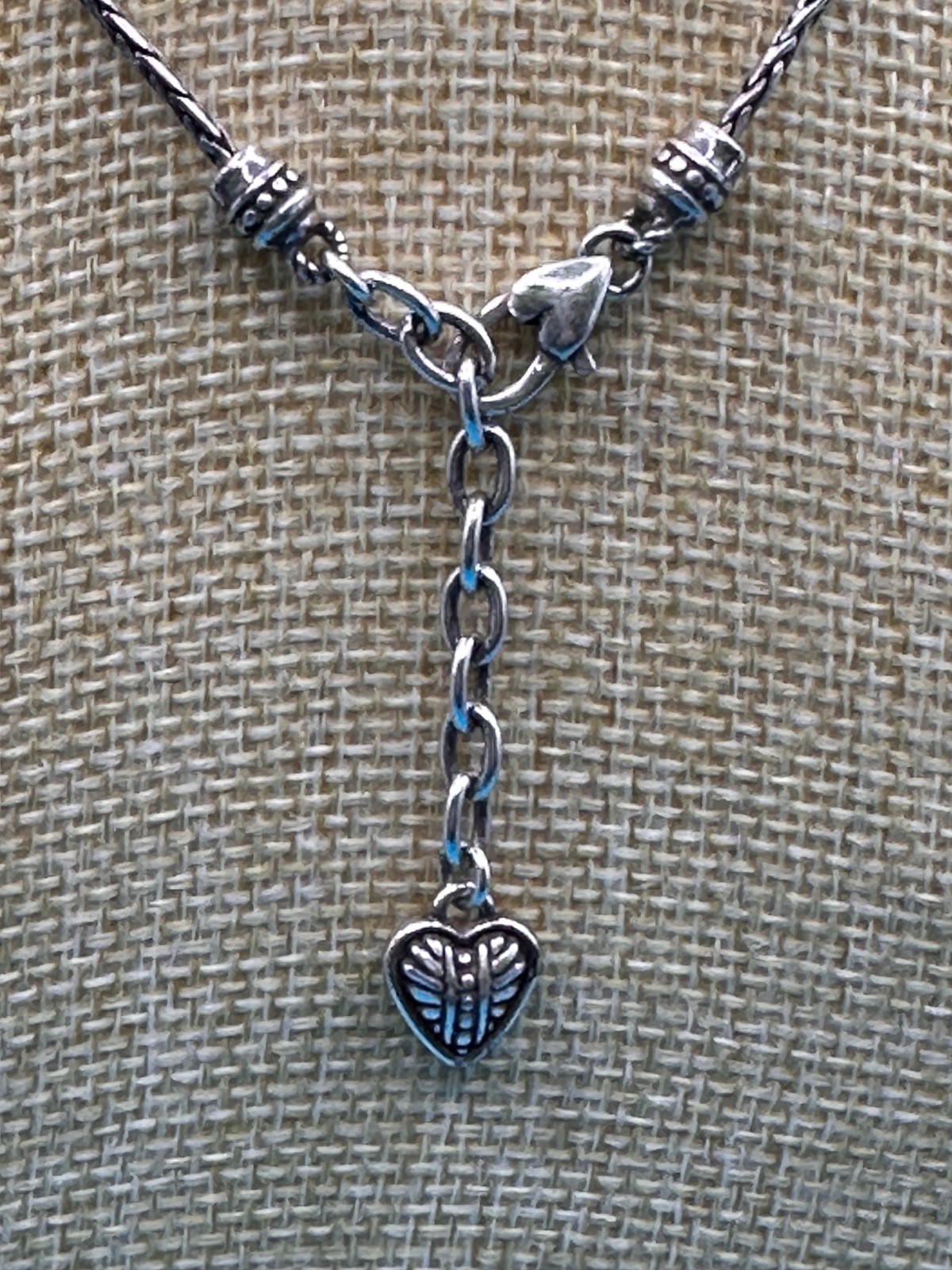 Brighton Vtg Necklace Turquoise Magnesite Stones Silver Tone Southwestern Signed