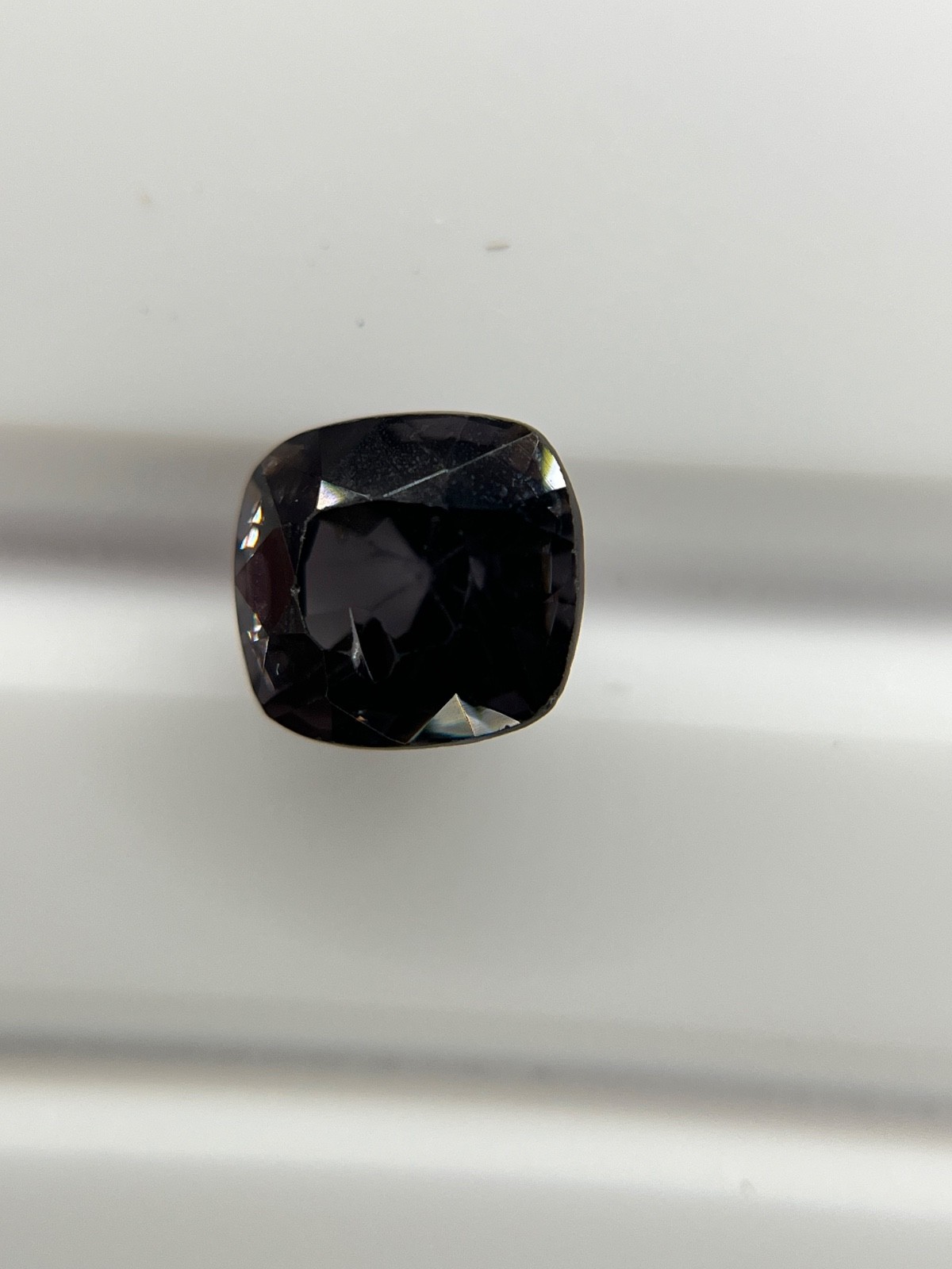 1.83 Ct Natural Purple Spinel Cushion Cut Loose Gemstone 7.27 mm SP49