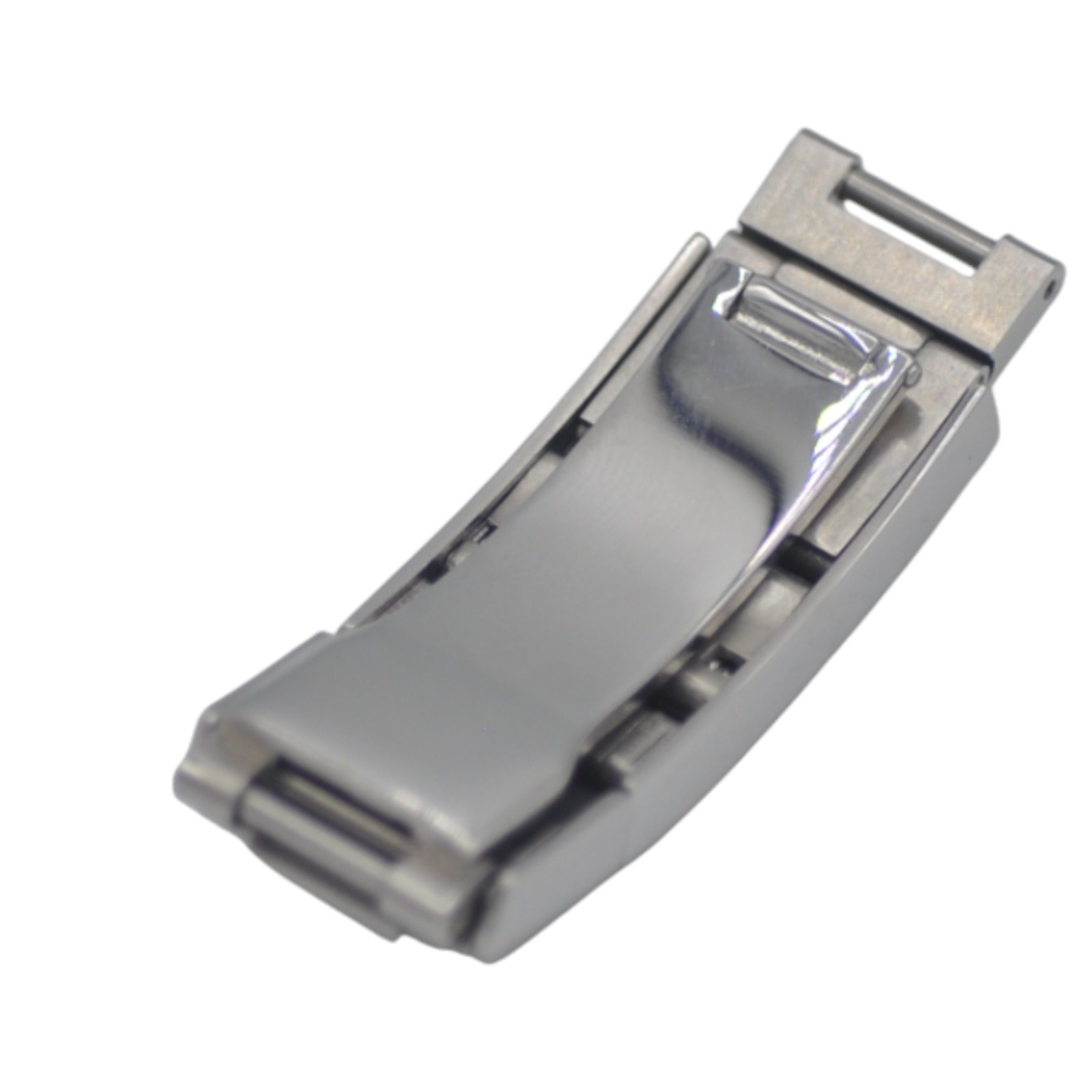 Glide Lock Safety Flip Sea-Dweller Deepsea Brush Steel Watch Clasp For Rolex
