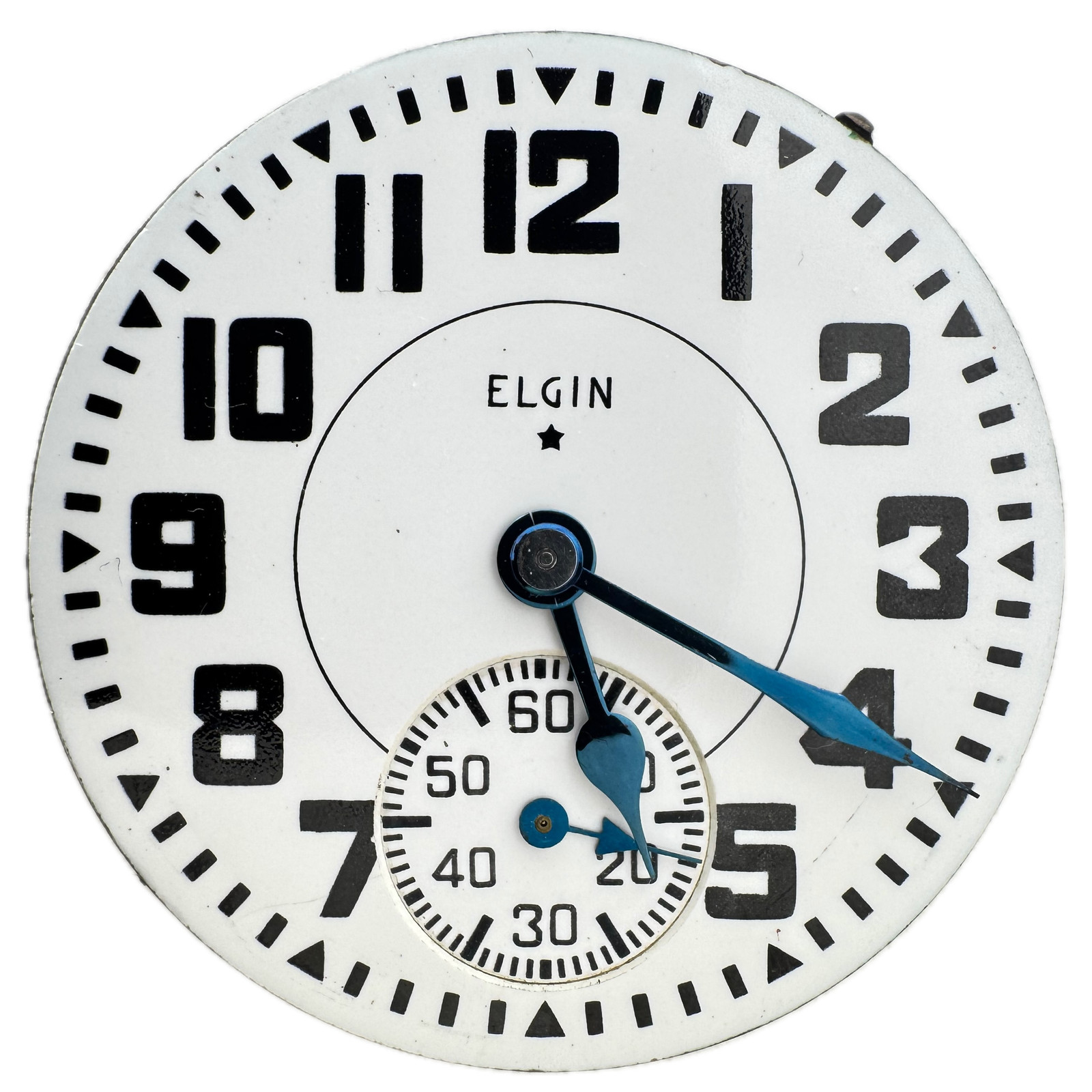 Antique 16s Elgin B.W. Raymond 23 Jewel Railroad Pocket Watch Movement 540