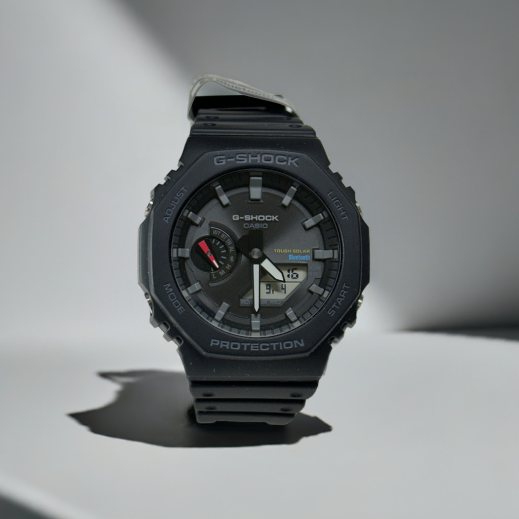 Casio G-Shock GAB2100-1A Watch Solar Bluetooth Black Band