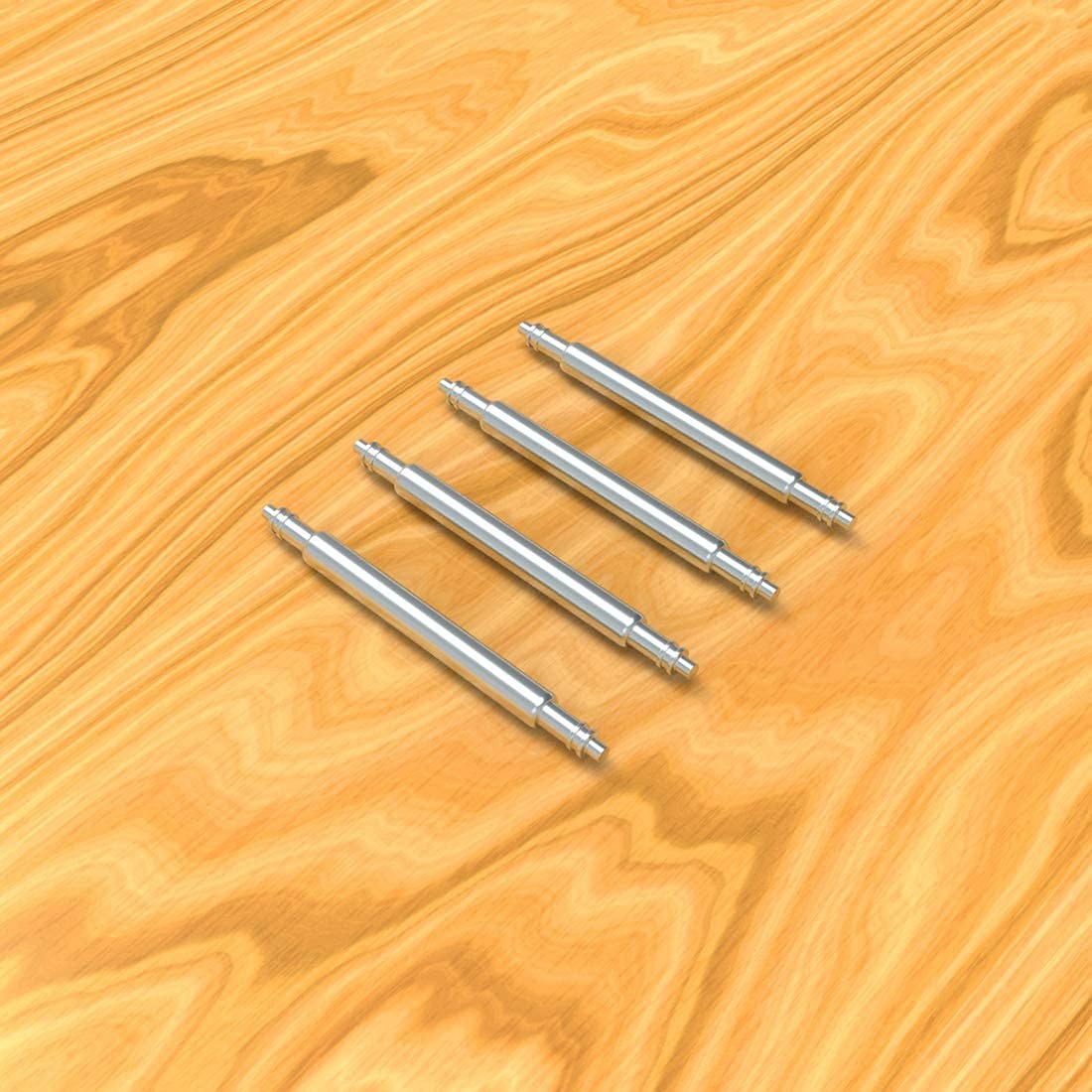 Watch Pins, 1.8mm Thickness Heavy Duty Spring Bar, 4 Pack Stainless Steel Wat…